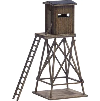 Modelová železnice Busch 1496 H0 výškové sedadlo z pravého dřeva stavebnice