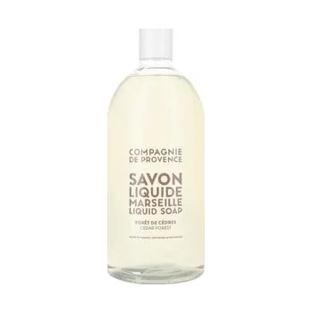 Čistící mýdlo La Compagnie de Provence Savon Liquid Marseille Cedar Forest Tekuté mýdlo