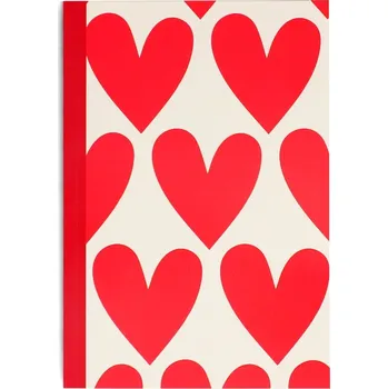 Zápisník Zápisník 60 str. formát A5 Hearts – Rex London ID_1674644