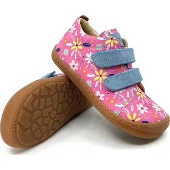 Dívčí polobotky Barefoot boty Koel - Danny Fantasy - Garden Coral 26, Vnitřní délka boty: 17,4 cm, Vnitřní šířka boty: 6,9 cm