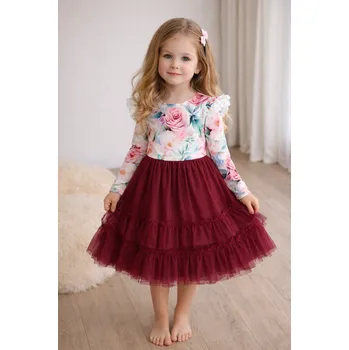 Dívčí oblečení Dívčí šaty Mishel 122 / 7 let