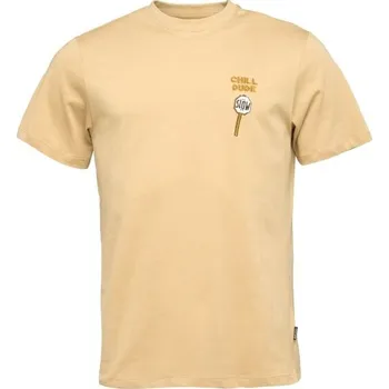 Pánské oblečení Pánské tričko BLEND BHKAMERON S Hnědá, Černá, Oranžová