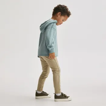 Reserved - Bavlněné legíny 3 ks - tmavě šedá - 181FI-90X - 181FI-90X-92