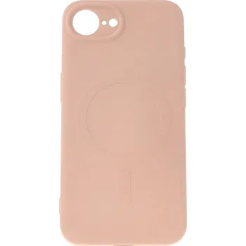 Pouzdro na mobilní telefon Kryt iPhone 16e s MagSafe světle růžový (obal neboli pouzdro na iPhone 16e)