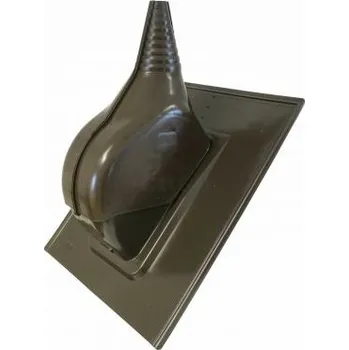 ERGO - Anténní komplet - hodí se pro: Břidlice/Bitumenšindel, Bramac Tegalit - Barva tmavě hnědá