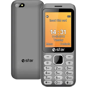 Mobilní telefon eStar X28 32 MB stříbrný