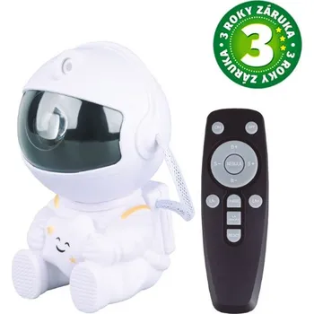 Noční světlo Noční světlo astronaut s projekcí noční oblohy na strop nebo zeď, RGB, DO, 3 roky záruka