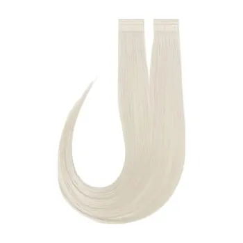 Rapunzel of Sweden Premium Tape Extensions Straight / Classic Tape 4 cm / 8 pieces 10.7 Light Grey 50 cm Prodloužení vlasů
