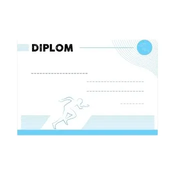 Sportovní diplom - Běh - A5 DIP-013-A5 Nižší cena pro více kusů!