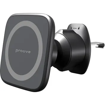Proove - držák do auta Block (CHMA00000001) - magnetický, do mřížky ventilace, se silikonovým povrchem, univerzální - černá