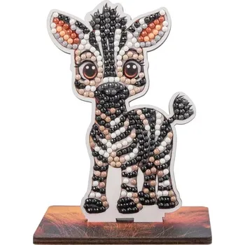 Diamantové malování CRYSTAL ART Diamantové malování Safari: Zebra