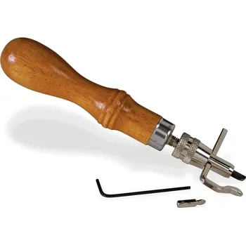 Pracovní nůž Tandy Leather Drážkovač s nastavitelným dorazem Profi