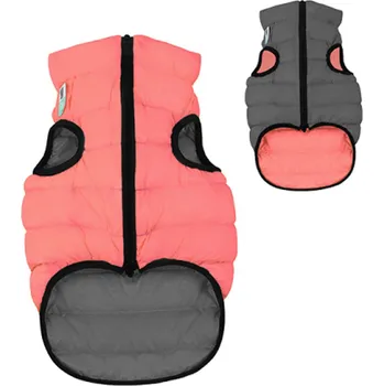 Obleček pro psa AiryVest bunda pro psy korálová/šedá M 45
