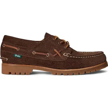 Dámské mokasíny Kožené mokasíny Polo Ralph Lauren Ranger Deck, 45, hnědá, 89X