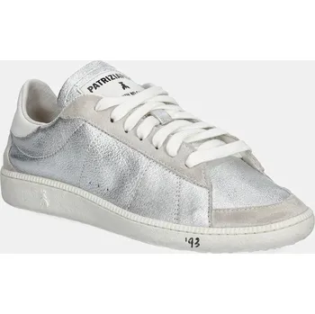 Dámské tenisky Kožené tenisky Patrizia Pepe 2Z0065.L154.S125 stříbrná SLV, EUR 39