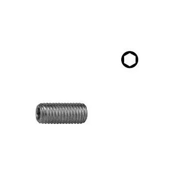 Šroub Šroub stavěcí DIN 916 ocel 45H M5x12 ZB