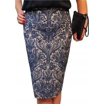 Dámská sukně K&M Krawiectwo midi stužková sukně velikost 42