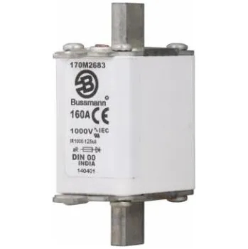 Autopojistky Pojistka s centrovanými vývody 160 S00 aR Socomec