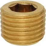 Zátka DIN 906 mosaz R 1/4"