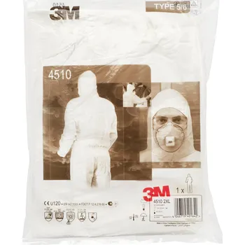 Jednorázový oděv 3M 4515B2XL Ochranný oděv 4515 vel. Oblečení: XXL modrá