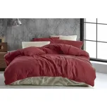 Mušelínové povlečení Bordó