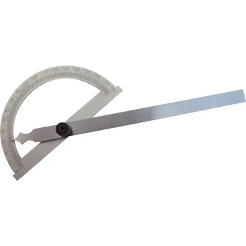 Úhloměr Úhloměr rameno 0-180° | 150x200 mm