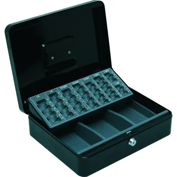 Příruční pokladna Basi 2100-0800 schránka na peníze (š x v x h) 300 x 90 x 240 mm černá