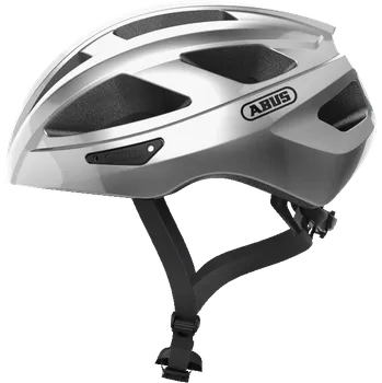 Cyklistická přilba Cyklistická helma Abus Macator gleam silver Varianta: M