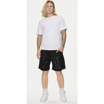 Pánské kraťasy Jack & Jones Sportovní kraťasy Chicago 12253130 Černá Loose Fit L