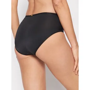 Kalhotky Selmark Klasické kalhotky s vysokým pasem Etna 10503 Černá 4