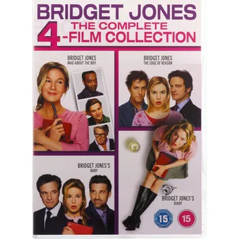 DVD film Bridget Jones 1-4 Kolekce (2001, 2004, 2016, 2025) 4DVD
