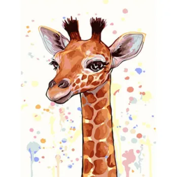 Dětské zboží Gaira® Malování podle čísel Žirafa M991325