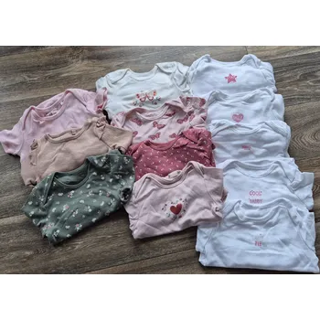 Kojenecké oblečení Yháček BAZAR, Body pro holčičku, vel. 98, 12 ks