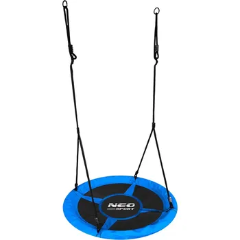 Zahradní houpačka Neo-Sport 1061 Houpačka čapí hnízdo Swingo 120 cm, modrá