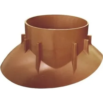 Adaptér pro odkouření turbokotle DN 125 - Barva hnědá
