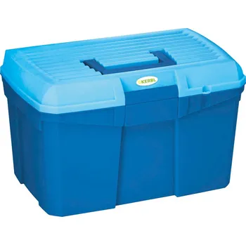 Čištění pro koně Box na čistící potřeby SIENA barva Tmavě modrá / světle modrá