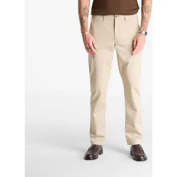 Dámské kalhoty Kalhoty Tommy Hilfiger Denton Printed Structure Sandalwood W36/L34