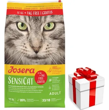 JOSERA SensiCat 10+1kg + překvapení pro kočku ZDARMA