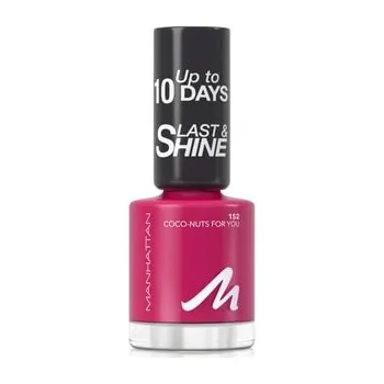 Make-up Manhattan Last & Shine Nail Polish Lak na nehty
