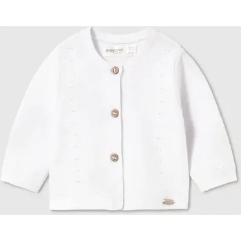 Kojenecký kardigan Mayoral Newborn 1305.2B.Newborn.PPY2 bílá 00X, vel. 60