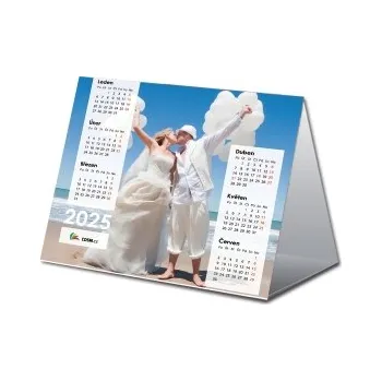 Fotokalendář Stojánkový roční fotokalendář - midi stolní kalendář z vlastních fotografií 2026 SKR-02 Nižší cena pro více kusů!