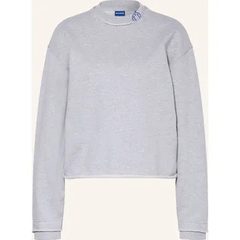 Dámská mikina Hugo Dámská Mikina Dismudge, světle šedá, 40