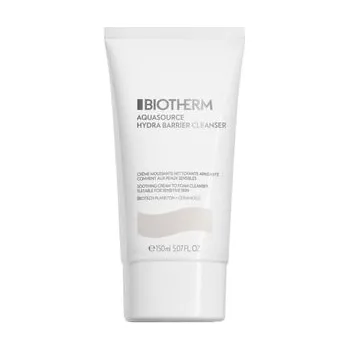 Čistící gel Biotherm Aquasource Hydra Barrier Cleanser čistící krém měnící se v pěnu 150 ml