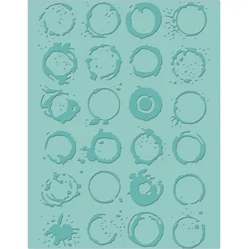 Sizzix 661828 Embosovací kapsa Kruhy a skvrny