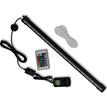 LED akvarijní lampa s bublinkami RGB 48 cm - 8718475883883