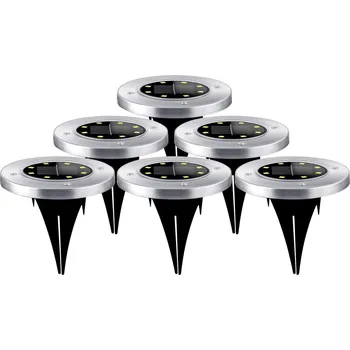 Louč Ilumen LS-104 Solární zahradní LED lampy 6 ks