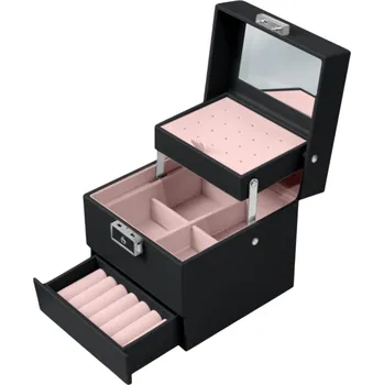 Šperkovnice Massido MS-703 Šperkovnice na šperky - černá