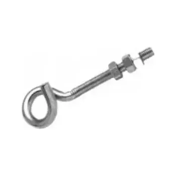 Vázací drát Hák houpačkový se závitem M8x120mm Zn
