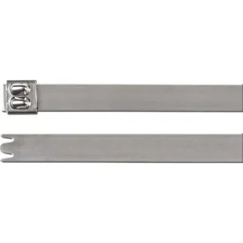Organizace kabelů Kabelová vázací páska kuličková 111-95279 MBT27XH-SS316-ML (50) 681mm 12.3 mm barva kovová Nerezová ocel 316