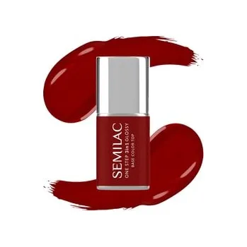 Make-up Semilac 3in1 One Step Glossy Gelový lak na nehty